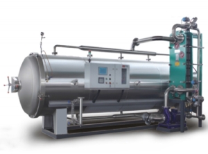 WATER SPRAY TYPE(INDIRECT HEATING UP AND INDIRECT COOL DOWN)  HIGH TEMPERATURE AND PRESSURE STERILIZER RETORT