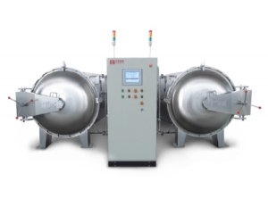 PARALLEL DOUBLE-POT WATER IMMERSION TYPE HIGH  TEMPERATURE AND PRESSURE STERILIZER