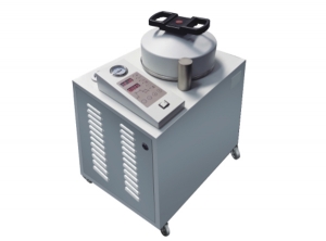 Automatic vertical pressure steam sterilizer