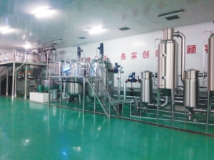 Animal fat refining production line